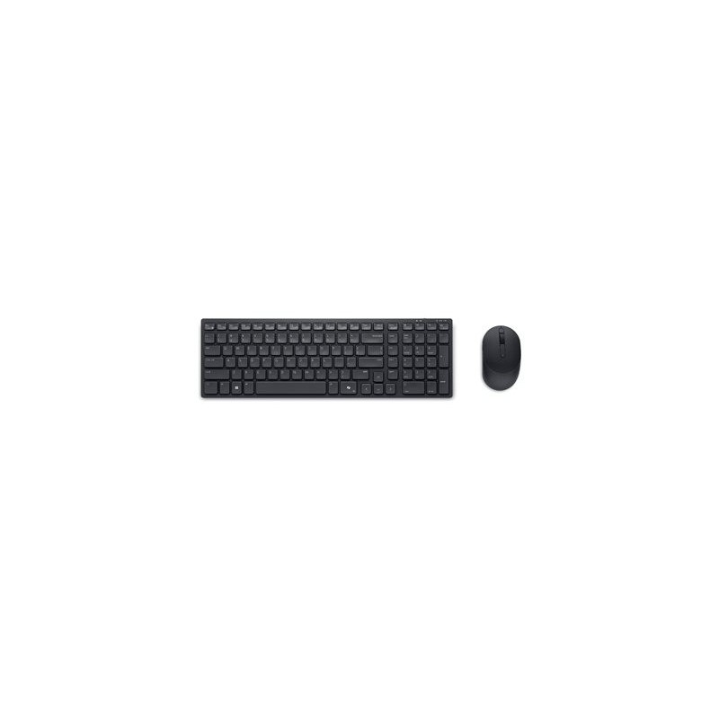DELL Silent Keyboard and Mouse - KM555 - US International QWERTY