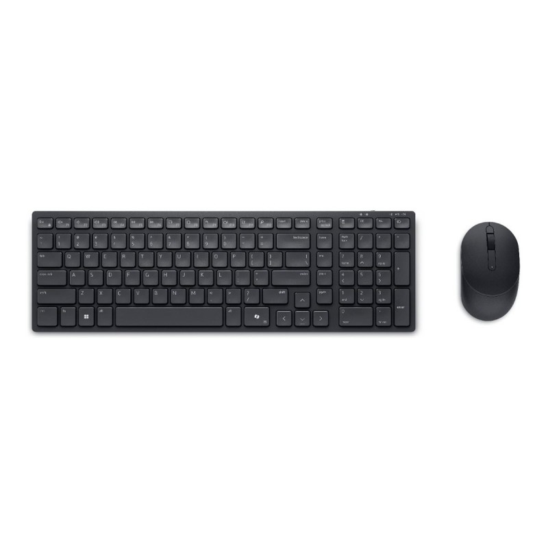 DELL Silent Keyboard and Mouse - KM555 - US International QWERTY