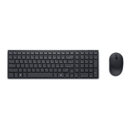 DELL Silent Keyboard and Mouse - KM555 - US International QWERTY