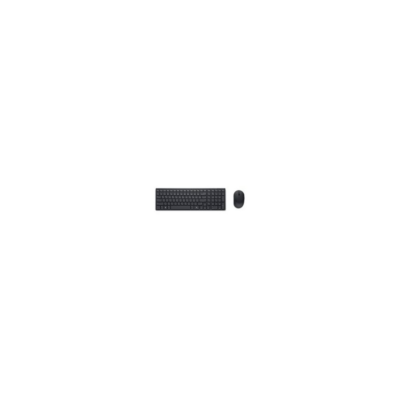 DELL Silent Keyboard and Mouse - KM555 - US International QWERTY