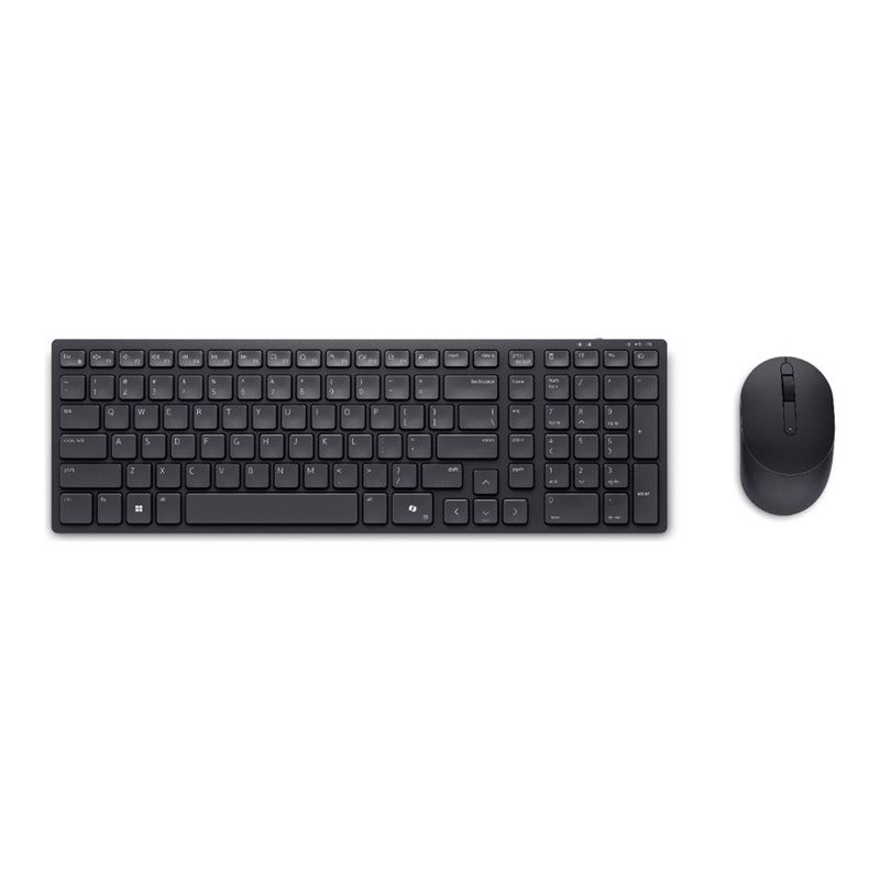 DELL Silent Keyboard and Mouse - KM555 - US International QWERTY