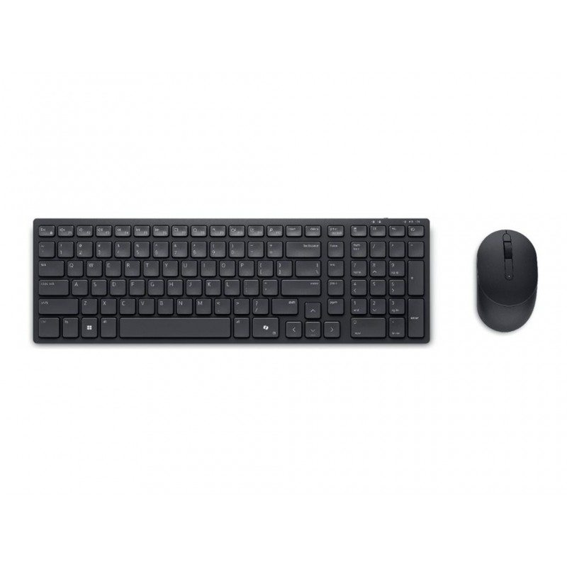 DELL Silent Keyboard and Mouse - KM555 - US International QWERTY