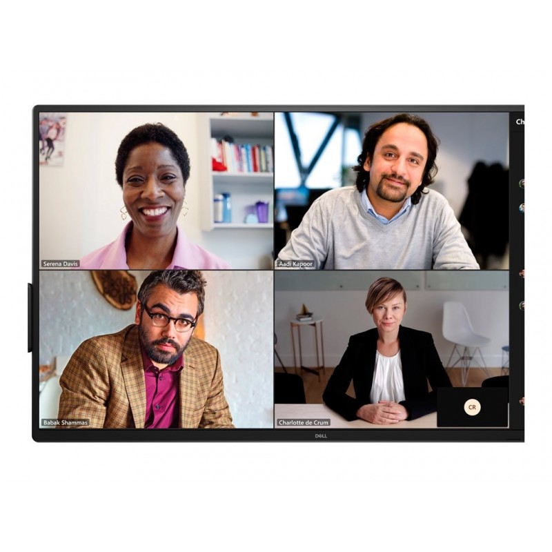 DELL P5525QC 55inch 4K Conference Room