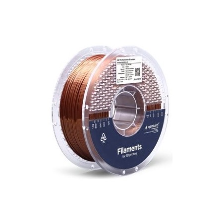 GEMBIRD Filament TPU kolor jedwabny miedziany 175 mm 1kg