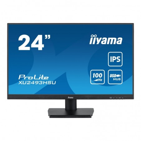 IIYAMA XU2493HSU-B6 24inch ETE IPS-panel FHD 100Hz FreeSync 250cd/m2 1ms MPRTHDMI DP USB-HUB Speakers (P) IIYAMA XU2493HSU-B6 24inch ETE IPS-panel FHD 100Hz FreeSync 250cd/m2 1ms MPRTHDMI DP USB-HUB Speakers (P)