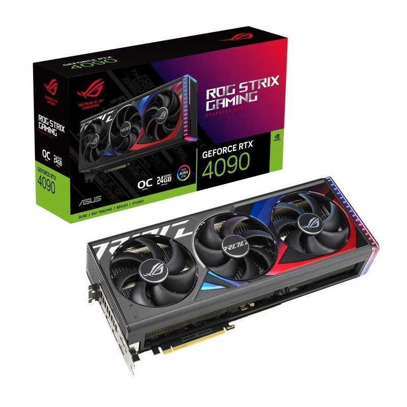 Karta graficzna GeForce RTX 4090 ROG STRIX OC 24GB GDDR6X 384bit 3DP