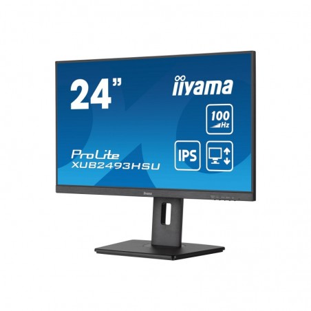 IIYAMA XUB2493HSU-B6 24inch ETE IPS-panel FHD 100Hz 250cd/m2 1ms MPRT FreeSync Speakers 15cm Height Adj. Stand Pivot (P) IIYAMA XUB2493HSU-B6 24inch ETE IPS-panel FHD 100Hz 250cd/m2 1ms MPRT FreeSync Speakers 15cm Height Adj. Stand Pivot (P)