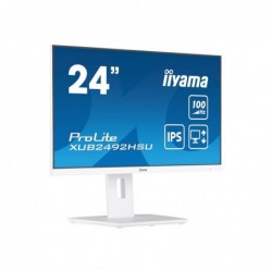 IIYAMA XUB2492HSU-W6 24inch ETE IPS-panel FHD 100Hz 250cd/m2 HDMI White Speakers 15cm Height Adj. Stand Pivot (P) IIYAMA XUB2492HSU-W6 24inch ETE IPS-panel FHD 100Hz 250cd/m2 HDMI White Speakers 15cm Height Adj. Stand Pivot (P)