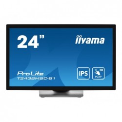 IIYAMA T2438MSC-B1 23.8inch Bonded PCAP Bezel Free 10P Touch with Anti-Fingerprint coating 1920x1080 IPS panel DisplayPort IIYAMA T2438MSC-B1 23.8inch Bonded PCAP Bezel Free 10P Touch with Anti-Fingerprint coating 1920x1080 IPS panel DisplayPort