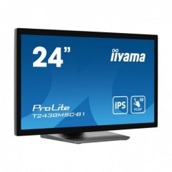 IIYAMA T2438MSC-B1 23.8inch Bonded PCAP Bezel Free 10P Touch with Anti-Fingerprint coating 1920x1080 IPS panel DisplayPort IIYAMA T2438MSC-B1 23.8inch Bonded PCAP Bezel Free 10P Touch with Anti-Fingerprint coating 1920x1080 IPS panel DisplayPort