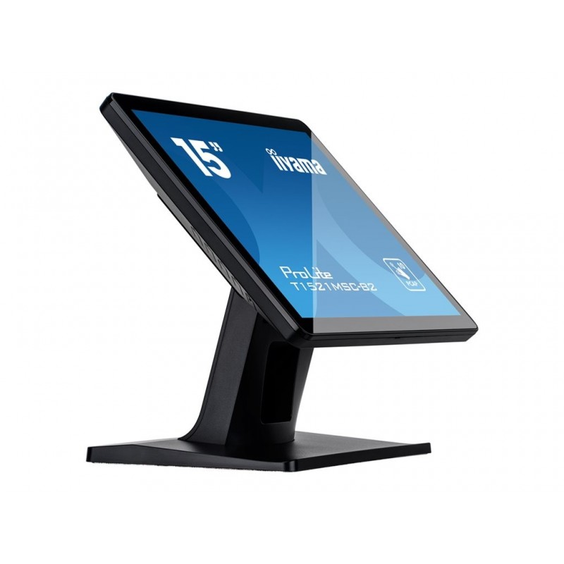 IIYAMA T1521MSC-B2 15inch PCAP Bezel Free Front 10P Touch 1024x768 Speakers VGA HDMI 325cd/m USB Interface External Power Adapte IIYAMA T1521MSC-B2 15inch PCAP Bezel Free Front 10P Touch 1024x768 Speakers VGA HDMI 325cd/m USB Interface External Power Adapte
