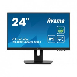 IIYAMA XUB2463HSU-B1 23.8inch ETE IPS EyeComfort/EyeSafe 2.0 FHD 100Hz 250cd/m2 3ms HDMI DP 2xUSB 3.2 Speakers 15cm Height Adj. IIYAMA XUB2463HSU-B1 23.8inch ETE IPS EyeComfort/EyeSafe 2.0 FHD 100Hz 250cd/m2 3ms HDMI DP 2xUSB 3.2 Speakers 15cm Height Adj.