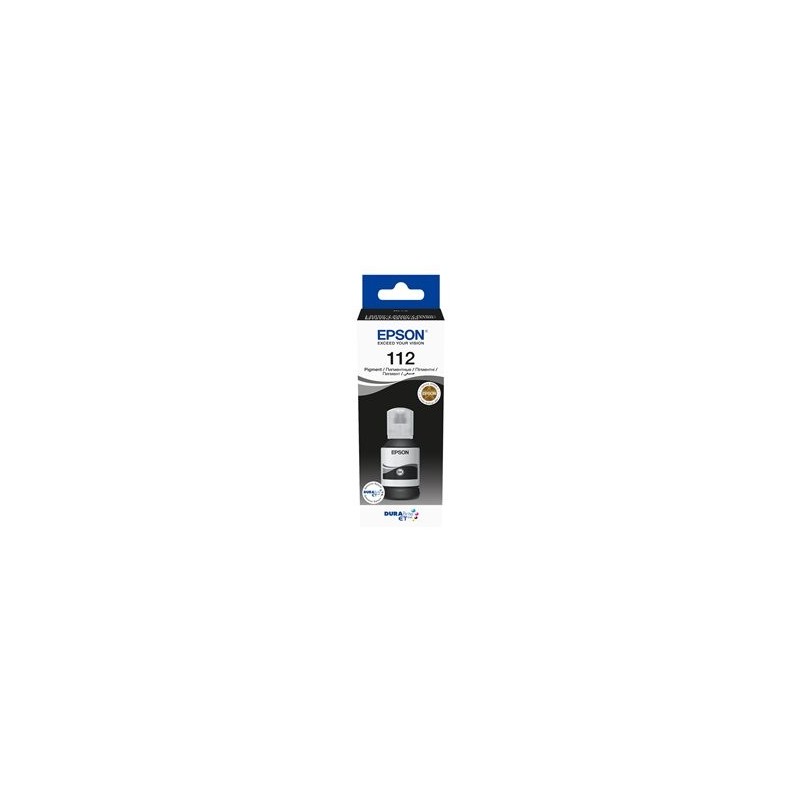 EPSON 112 EcoTank Pigment Black ink bottle
