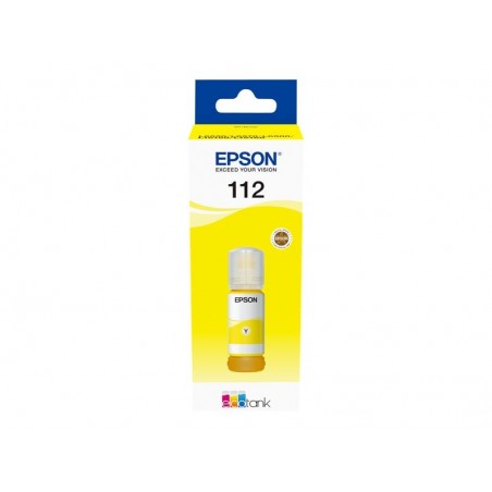 EPSON 112 EcoTank Pigment Yellow ink bottle