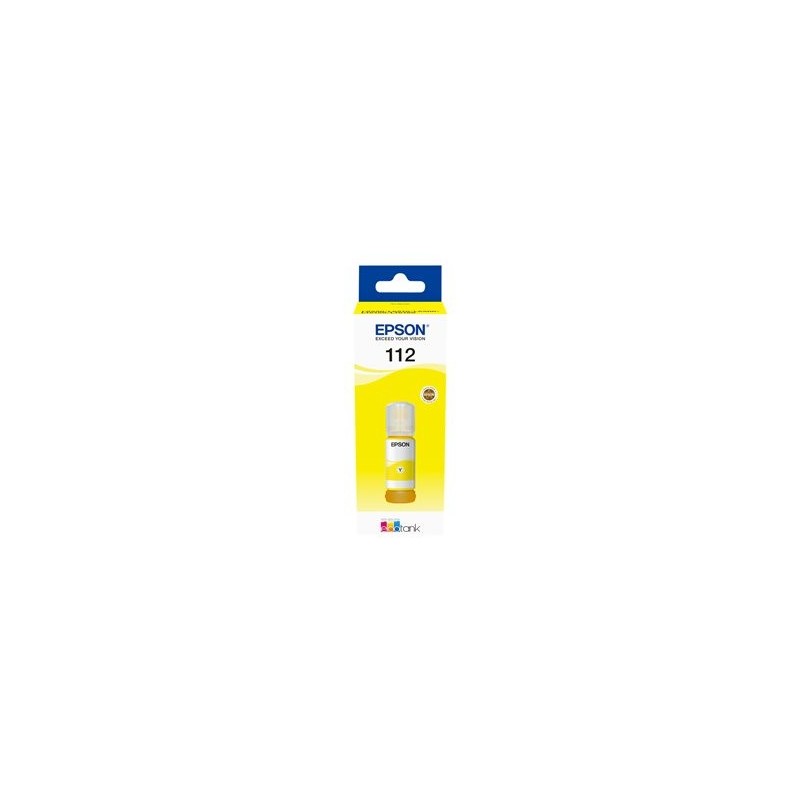 EPSON 112 EcoTank Pigment Yellow ink bottle
