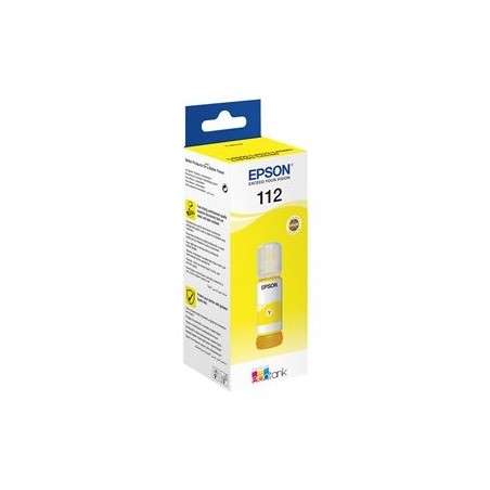 EPSON 112 EcoTank Pigment Yellow ink bottle