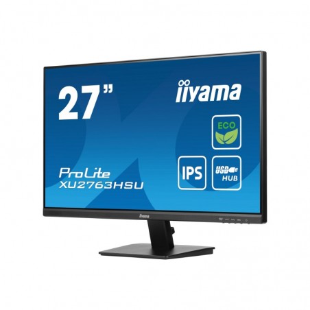 IIYAMA XU2763HSU-B1 27inch ETE IPS EyeComfort/EyeSafe 2.0 FHD 100Hz 250cd/m2 3ms GTG HDMI DP 2xUSB 3.2 Speakers (P) IIYAMA XU2763HSU-B1 27inch ETE IPS EyeComfort/EyeSafe 2.0 FHD 100Hz 250cd/m2 3ms GTG HDMI DP 2xUSB 3.2 Speakers (P)