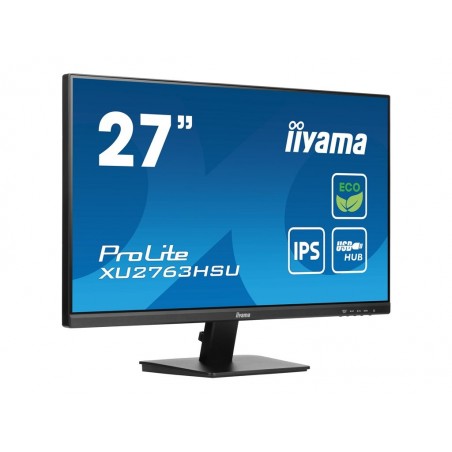 IIYAMA XU2763HSU-B1 27inch ETE IPS EyeComfort/EyeSafe 2.0 FHD 100Hz 250cd/m2 3ms GTG HDMI DP 2xUSB 3.2 Speakers (P) IIYAMA XU2763HSU-B1 27inch ETE IPS EyeComfort/EyeSafe 2.0 FHD 100Hz 250cd/m2 3ms GTG HDMI DP 2xUSB 3.2 Speakers (P)