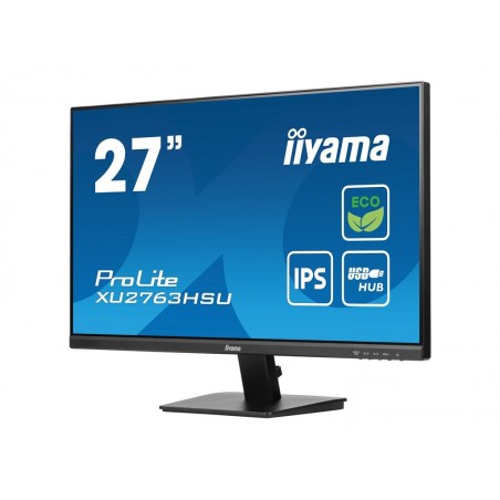 IIYAMA XU2763HSU-B1 27inch ETE IPS EyeComfort/EyeSafe 2.0 FHD 100Hz 250cd/m2 3ms GTG HDMI DP 2xUSB 3.2 Speakers (P) IIYAMA XU2763HSU-B1 27inch ETE IPS EyeComfort/EyeSafe 2.0 FHD 100Hz 250cd/m2 3ms GTG HDMI DP 2xUSB 3.2 Speakers (P)