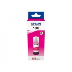 EPSON 108 EcoTank Magenta Ink Bottle