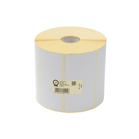 Brother etykiety papierowe 102mm x 50mm, biała, 1700 szt., LCE1E050102127P, drukarki z serii TD