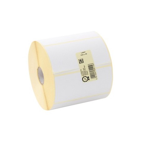 Brother etykiety papierowe 102mm x 50mm, biała, 1700 szt., LCE1E050102127P, drukarki z serii TD