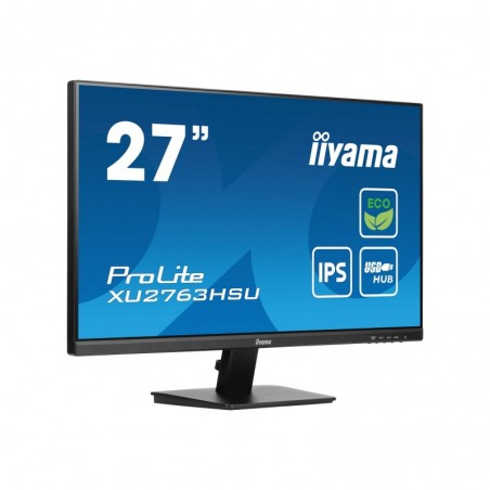 IIYAMA XU2763HSU-B1 27inch ETE IPS EyeComfort/EyeSafe 2.0 FHD 100Hz 250cd/m2 3ms GTG HDMI DP 2xUSB 3.2 Speakers (P) IIYAMA XU2763HSU-B1 27inch ETE IPS EyeComfort/EyeSafe 2.0 FHD 100Hz 250cd/m2 3ms GTG HDMI DP 2xUSB 3.2 Speakers (P)