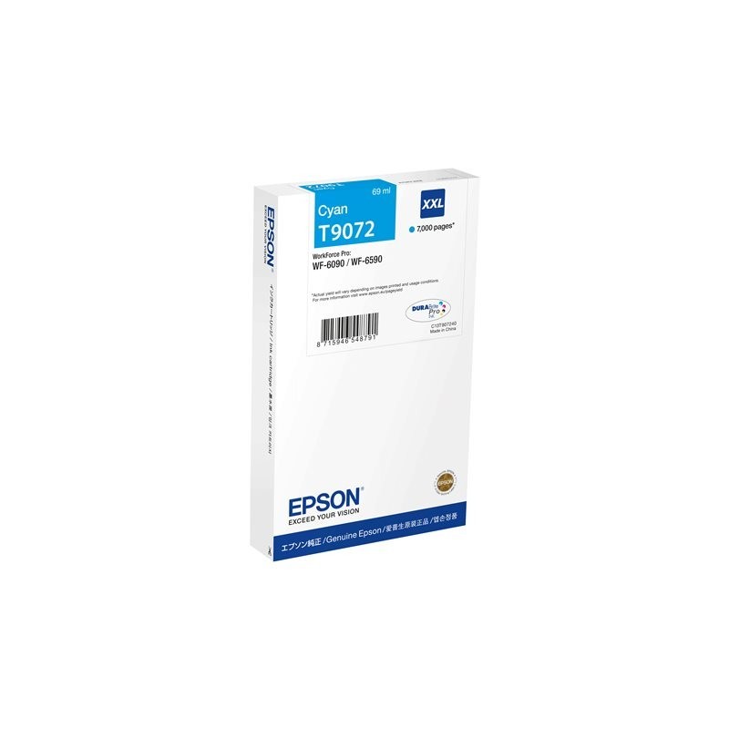 EPSON WF-6xxx Ink Cartridge Cyan XXL