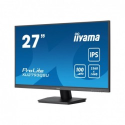 IIYAMA XU2793QSU-B6 27inch ETE IPS 2560x1440 100Hz QHD 1ms 250cd/m2 Speakers HDMI DP USB 2x3.2 FreeSync