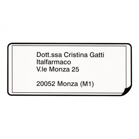 BROTHER DK11208 Brother nagymeretu cimke 38x90mm, 400/tekercs