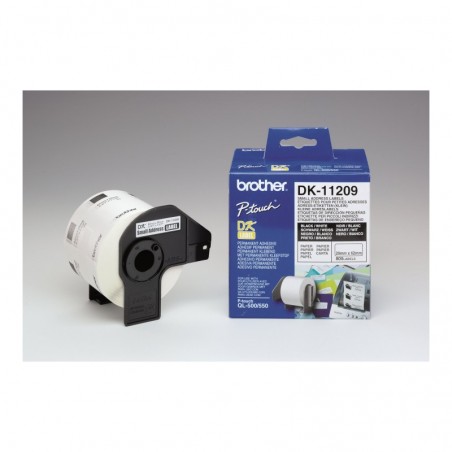 BROTHER DK11209 Taśma Brother SMALL ADDRESS LABEL 29MM X 62MM X 800