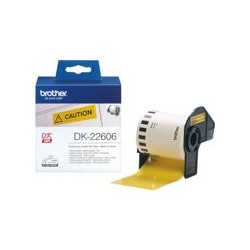 BROTHER DK22606 Taśma Brother Film Yellow Fim tape 62mm x 15.24 M BROTHER DK22606 Taśma Brother Film Yellow Fim tape 62mm x 15.24 M