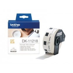 BROTHER DK11218 Taśma Brother ROUND PAPER 1 LABEL 24MM X 24MM X 1000 BROTHER DK11218 Taśma Brother ROUND PAPER 1 LABEL 24MM X 24MM X 1000