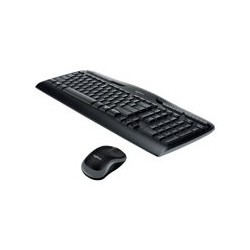 LOGITECH Wireless Combo MK330 Keyboard and mouse set wireless 2.4 GHz QWERTY Nordic black (PAN)