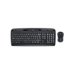 LOGITECH Wireless Combo MK330 Keyboard and mouse set wireless 2.4 GHz QWERTY Nordic black (PAN)