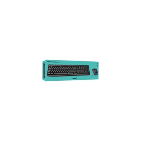 LOGITECH MK270 Wireless Combo Keyboard and mouse set wireless 2.4 GHz Nordic (PAN)