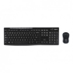 LOGITECH MK270 Wireless Combo Keyboard and mouse set wireless 2.4 GHz Nordic (PAN)