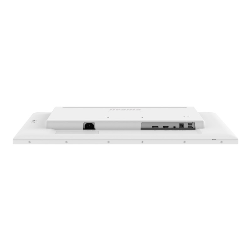 IIYAMA T2752MSC-W1 27inch WHITE Bonded PCAP 10P Touch 1920x1080 IPS-panel Flat Bezel Free Glass Front HDMI Displayport 360cd/m2 IIYAMA T2752MSC-W1 27inch WHITE Bonded PCAP 10P Touch 1920x1080 IPS-panel Flat Bezel Free Glass Front HDMI Displayport 360cd/m2