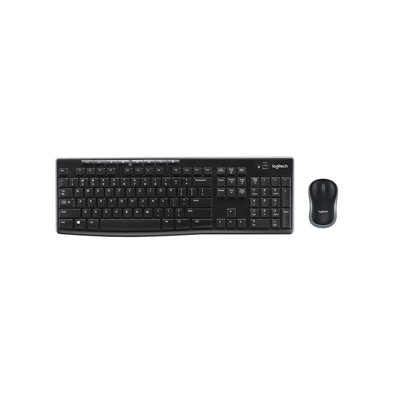LOGITECH MK270 cordless Desktop black USB