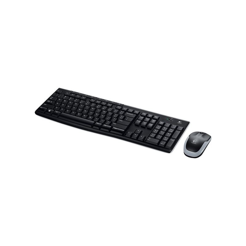 LOGITECH MK270 cordless Desktop black USB