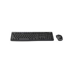 LOGITECH MK270 cordless Desktop black USB