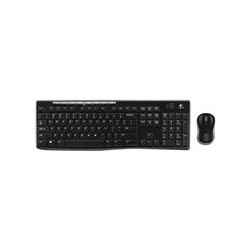 LOGITECH MK270 cordless Desktop black USB