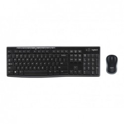 LOGITECH MK270 cordless Desktop black USB