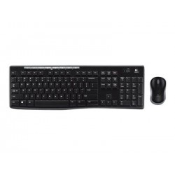 LOGITECH MK270 cordless Desktop black USB