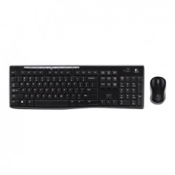 LOGITECH MK270 cordless Desktop black USB