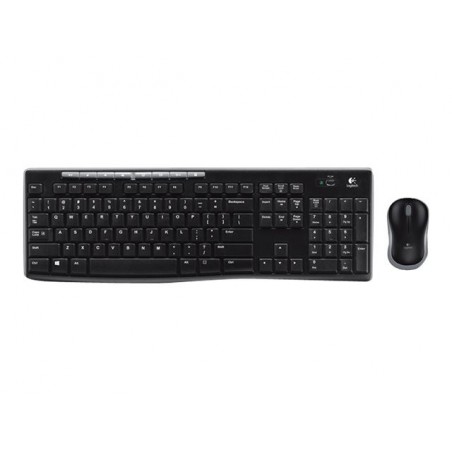 LOGITECH MK270 cordless Desktop black USB