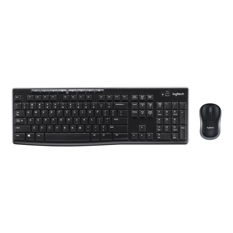 LOGITECH MK270 cordless Desktop black USB
