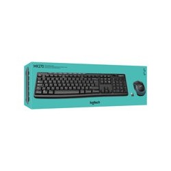 LOGITECH MK270 cordless Desktop black USB