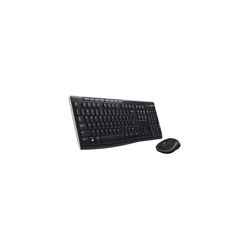 LOGITECH MK270 cordless Desktop black USB