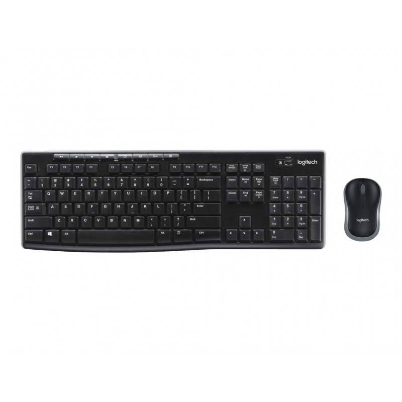 LOGITECH MK270 cordless Desktop black USB
